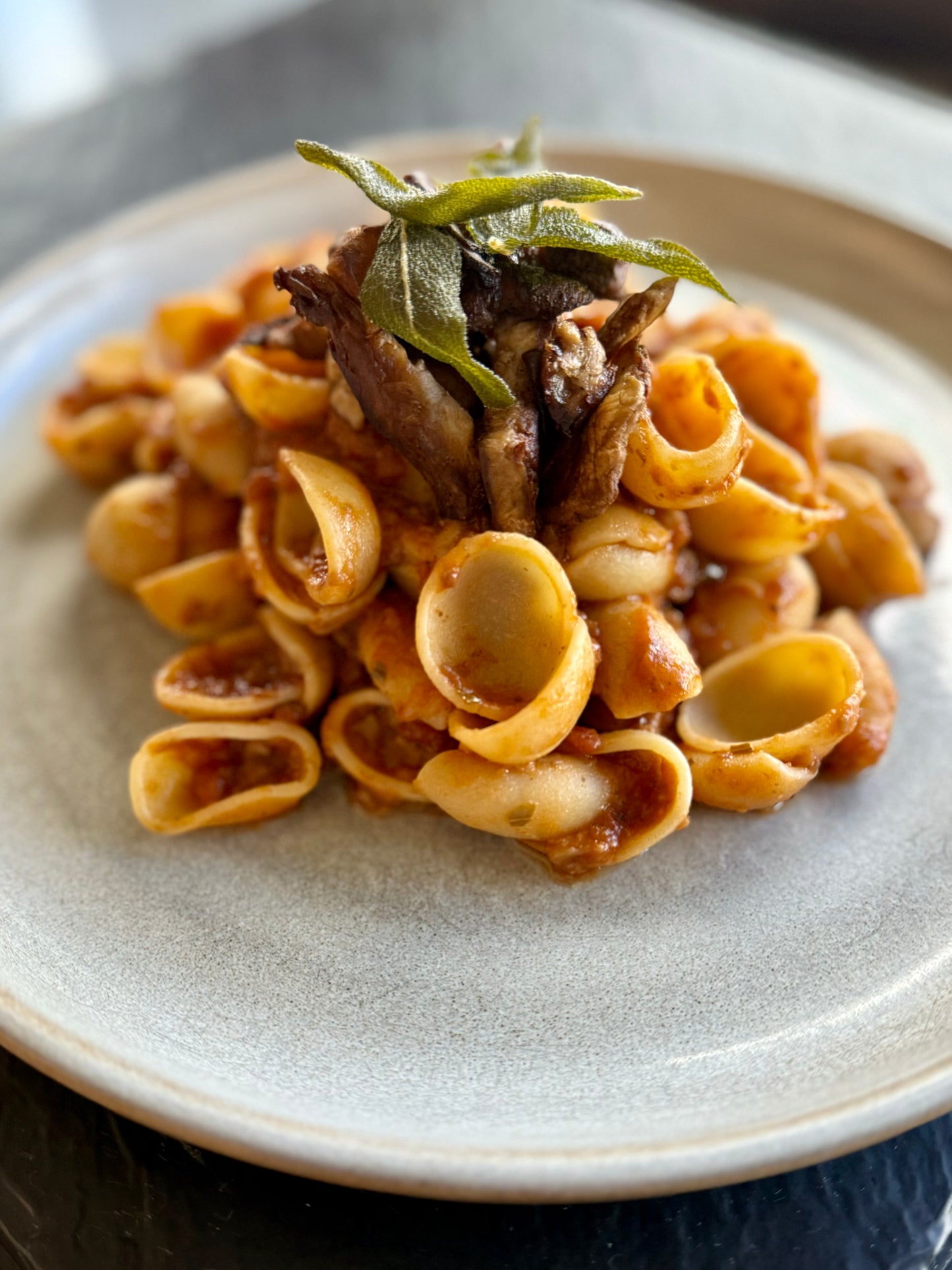 Mushroom Bolognese